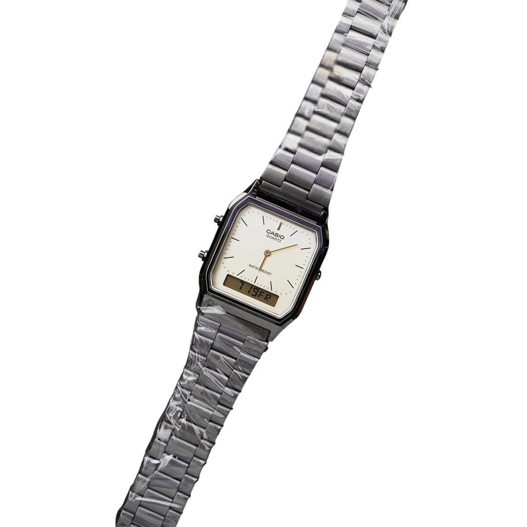 RELOJ CASIO AQ-230GG-9AD HOMBRE ACERO GRIS - 3
