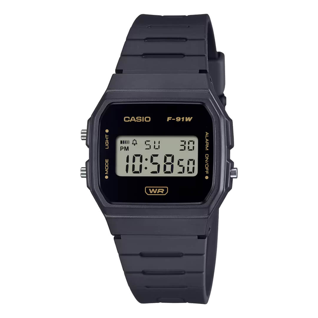 RELOJ CASIO F-91WB-8A HOMBRE RESINA NEGRO - 1
