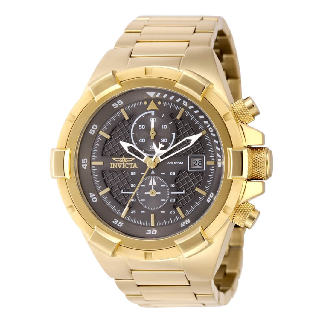 RELOJ INVICTA AVIATOR 49254 HOMBRE ACERO DORADO - 1
