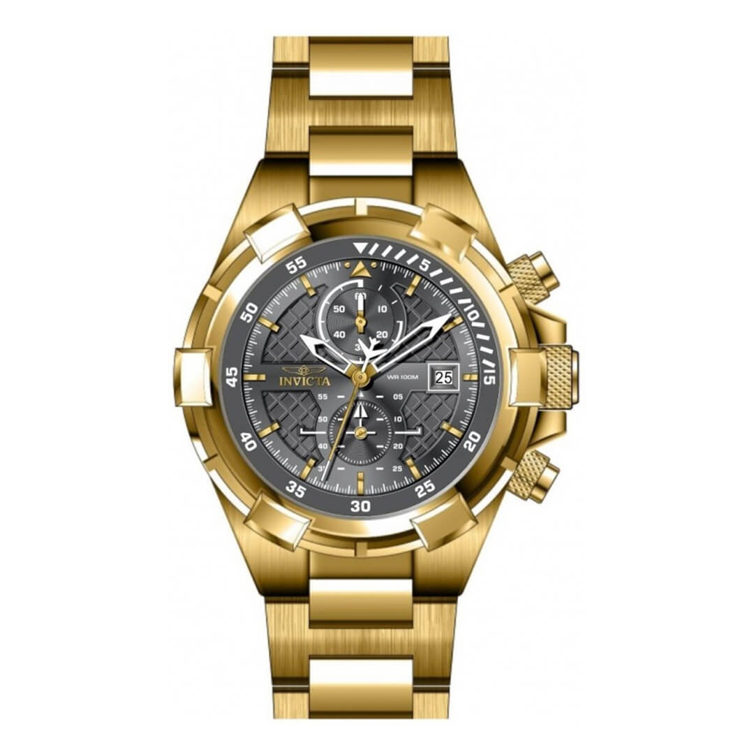 RELOJ INVICTA AVIATOR 49254 HOMBRE ACERO DORADO - 3