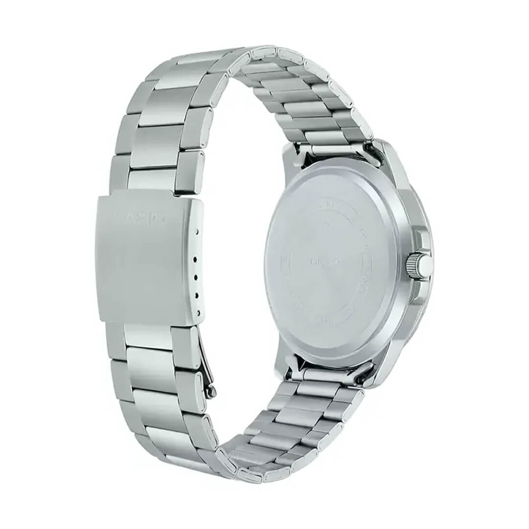 RELOJ CASIO MTP-VD01D-3E HOMBRE ACERO PLATEADO - 4