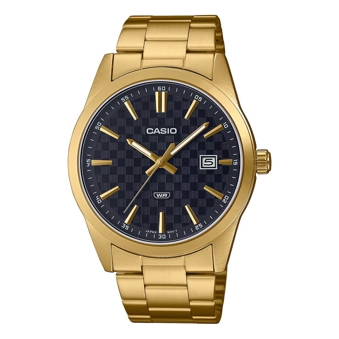 RELOJ CASIO MTP-VD03G-1A HOMBRE ACERO DORADO - 1