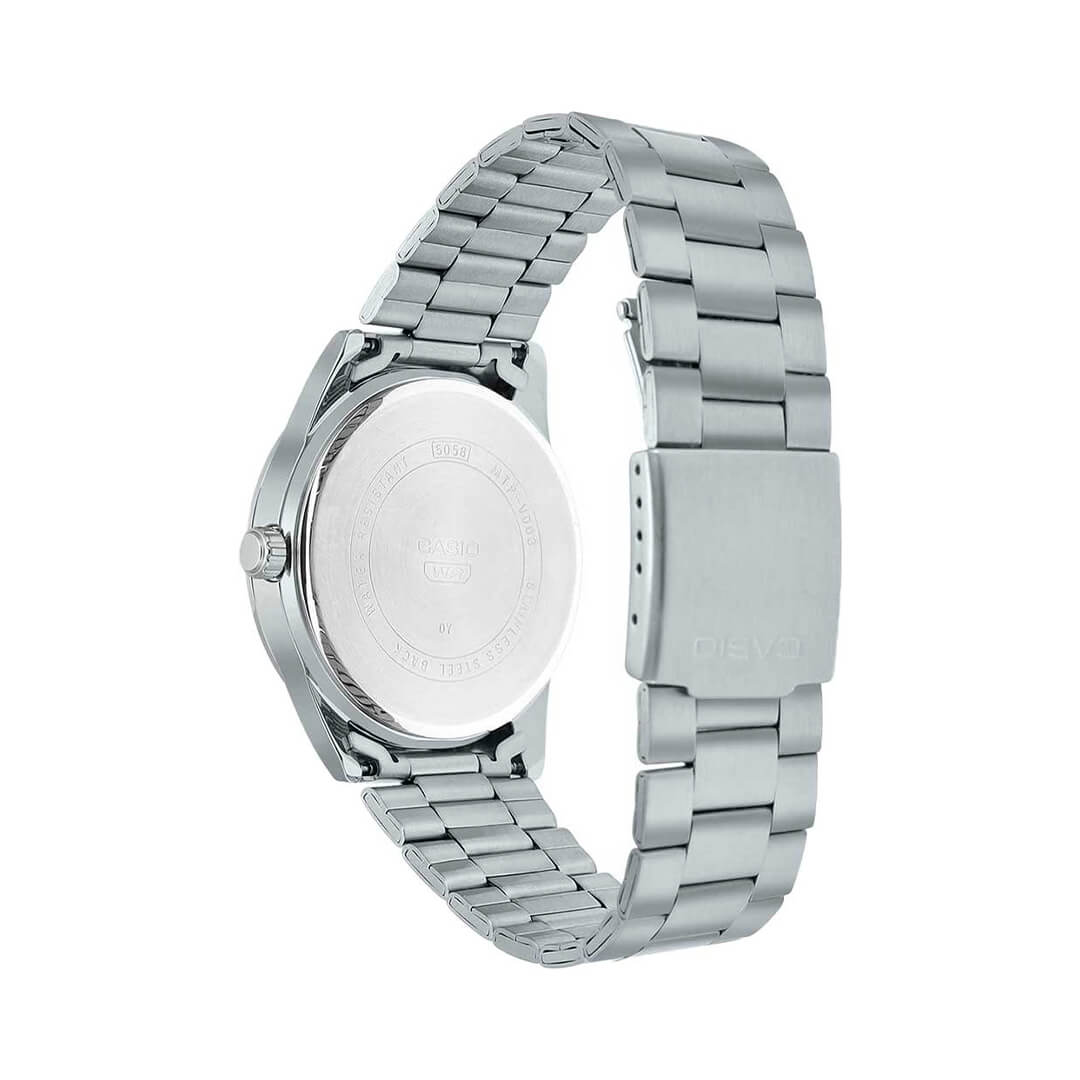 RELOJ CASIO MTP-VD03D-2A HOMBRE ACERO PLATEADO - 4