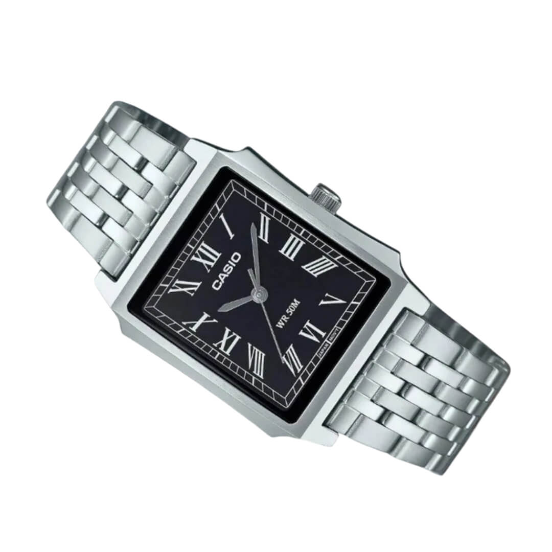 RELOJ CASIO MTP-B190D-1BVDF HOMBRE ACERO PLATEADO - 2