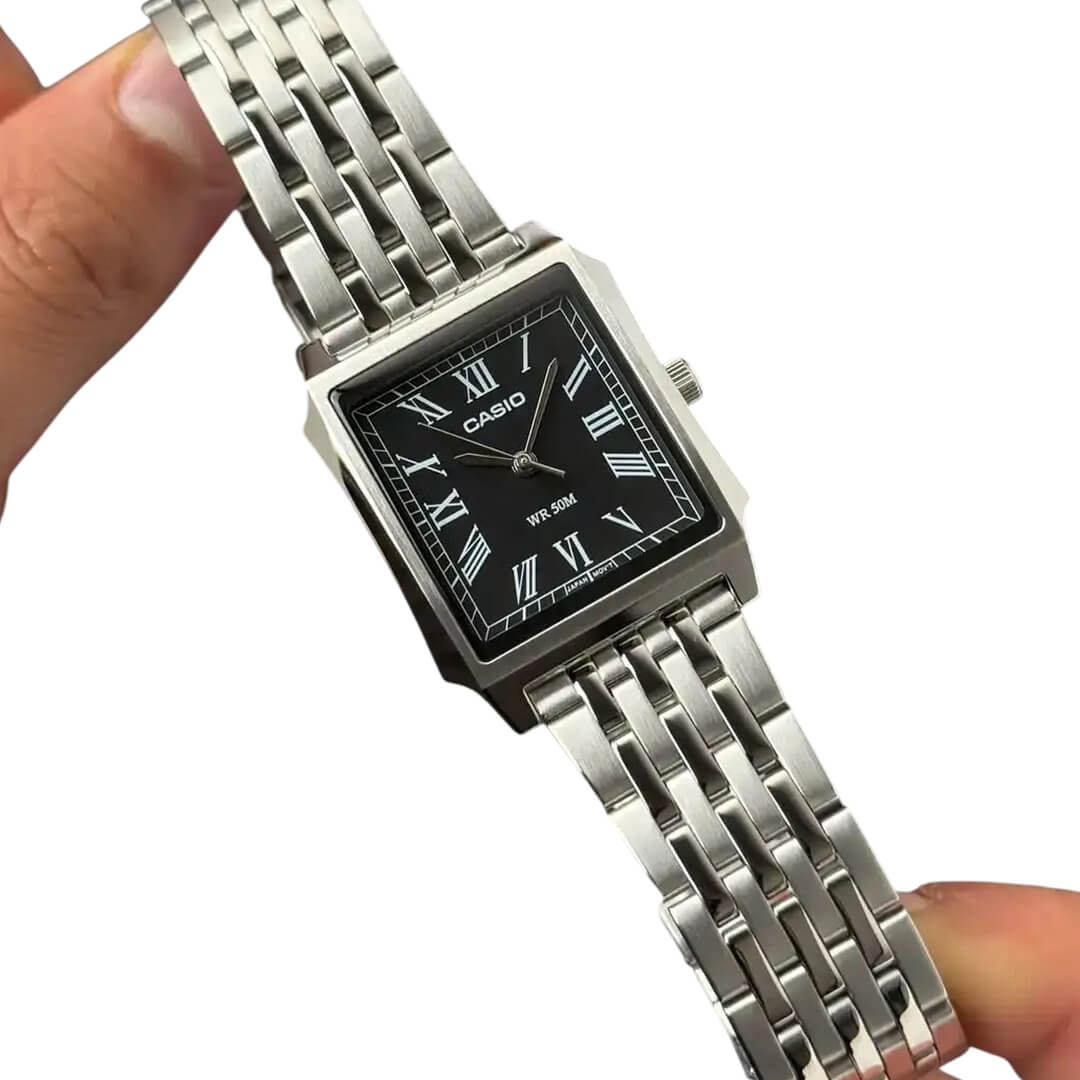 RELOJ CASIO MTP-B190D-1BVDF HOMBRE ACERO PLATEADO - 3
