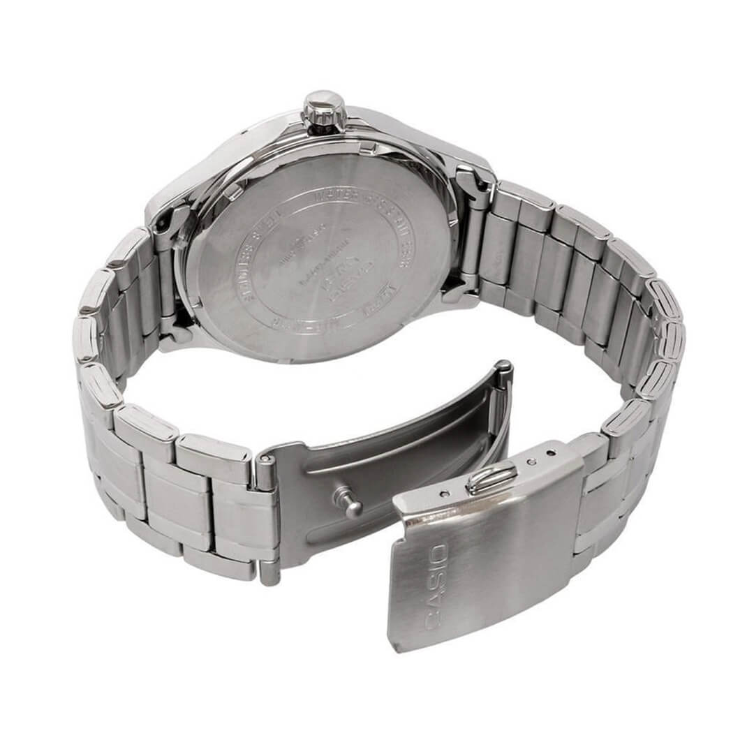 RELOJ CASIO MTP-M110D-1AV HOMBRE ACERO NEGRO - 5