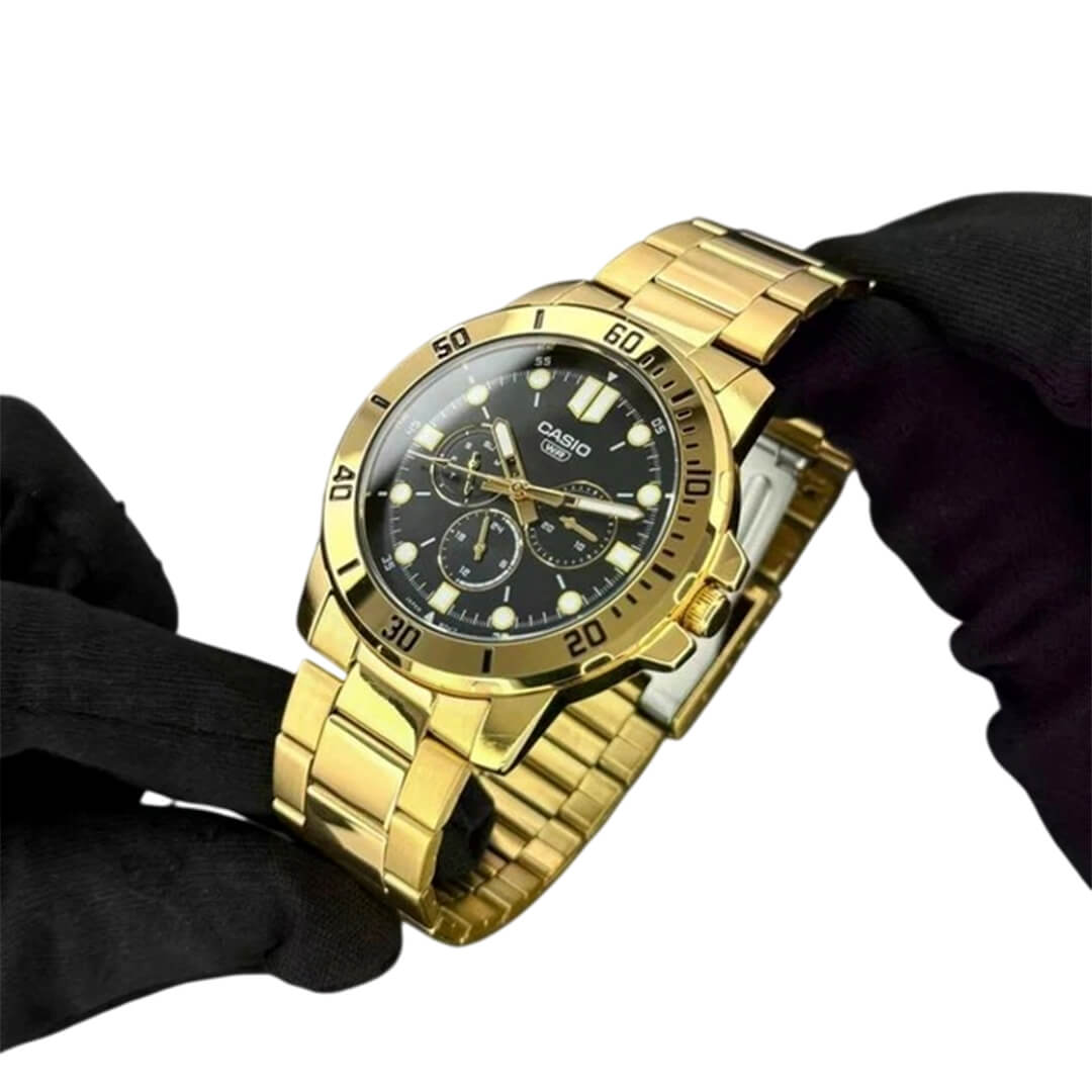 RELOJ CASIO MTP-VD300G-1EU HOMBRE ACERO DORADO - 3