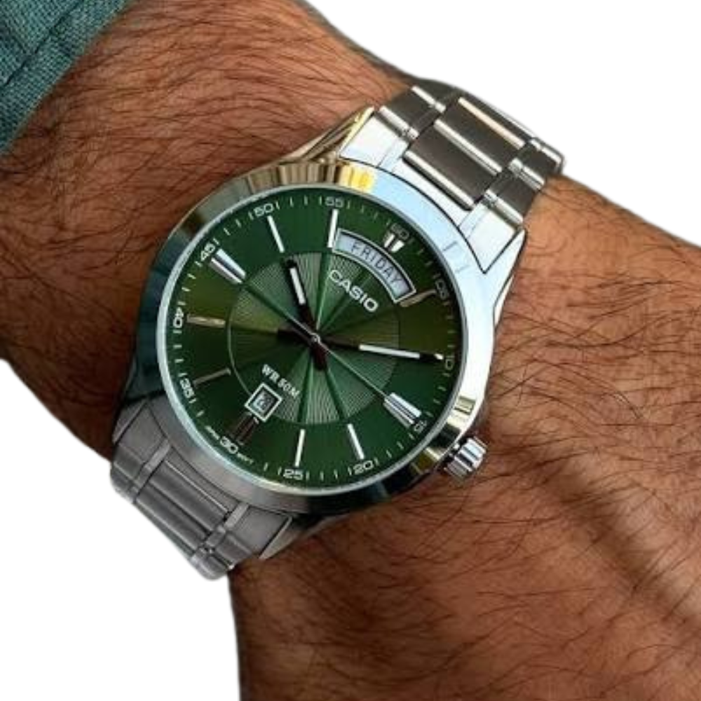 RELOJ CASIO MTP-1381D-3AV HOMBRE ACERO - 3