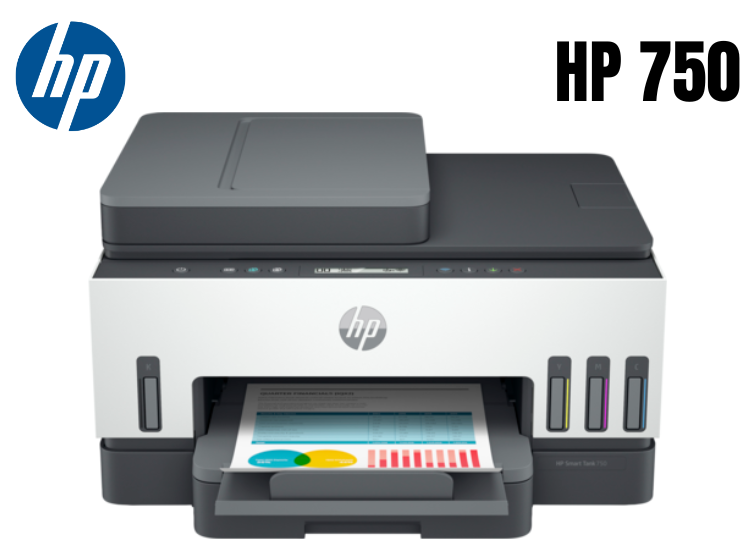 IMPRESORA MULTIFUNCIONAL HP 750 WIFI DUPLEX ADF - 1