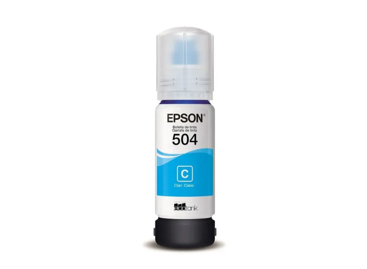 TINTA EPSON 504 CIAN ORIGINAL 70ML - 1