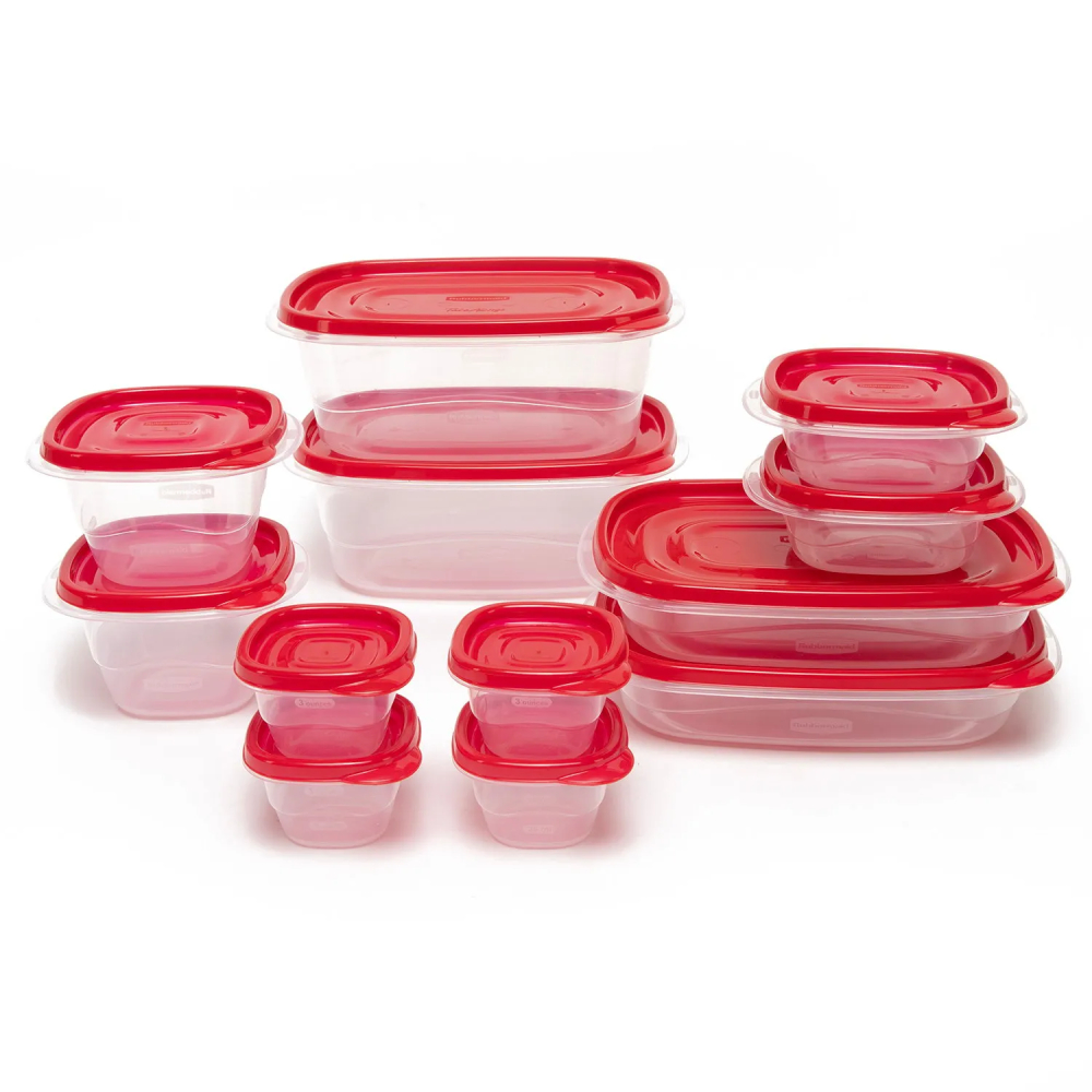 SET DE 24 PZS DE RECIPIENTES TAKE ALONG CON TAPAS HERMÉTICAS 2164723 - 1