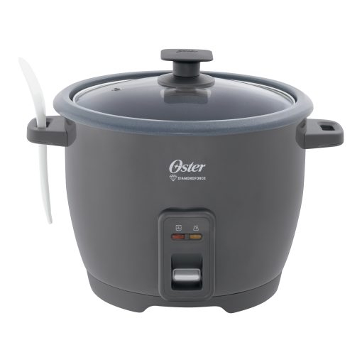 ARROCERA OSTER DIAMONDFORCE DE 10 TAZAS COLOR GRIS - MODELO CKSTRCB10DFSKE 053 - 2