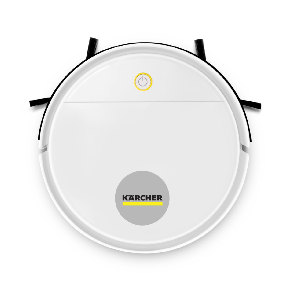 Aspiradora Robot Rcv1 Con 3 Modos De Limpieza Karcher Blanco - 2