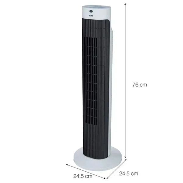 VENTILADOR TIPO TORRE BLANCO SOLE MODELO SOLAIR019 - 6