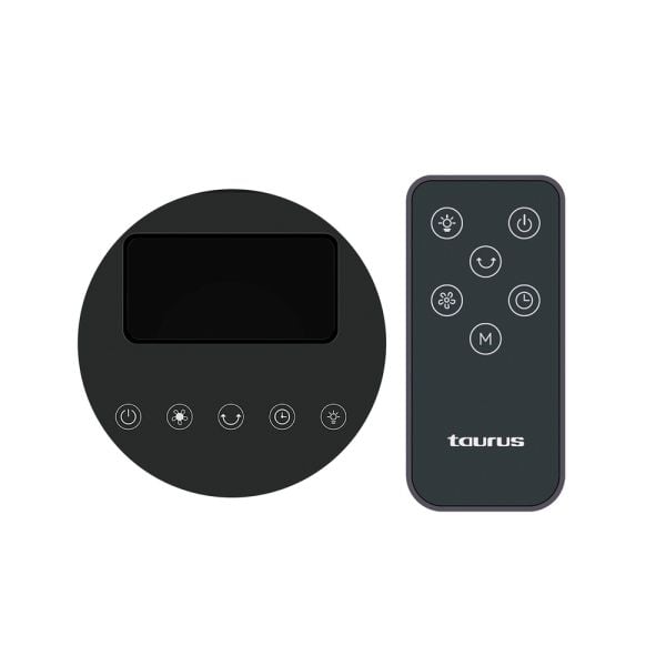 VENTILADOR DE TORRE TAURUS BABEL RC DIGITAL 50W | DIGITAL, 4 VELOCIDADES, DISEÑO MODERNO - 3