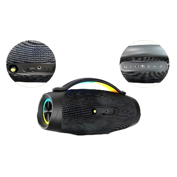 LIDIMI LD-S659 – PARLANTE BLUETOOTH PORTÁTIL 200W CON SONIDO PREMIUM Y PORTABILIDAD - 3
