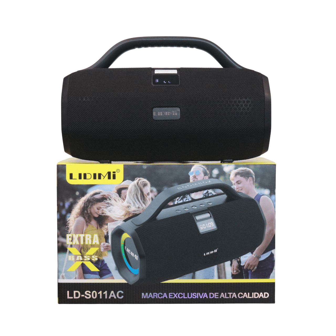 PARLANTE BLUETOOTH 50W LIDIMI LD-S011AC PORTÁTIL | MÚSICA POTENTE DONDE VAYAS - 1