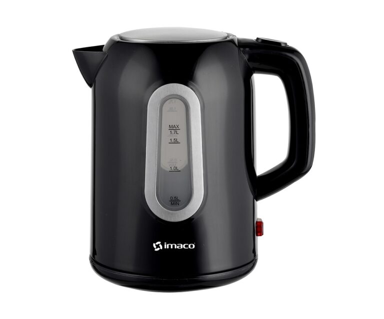 IMACO KE809 HERVIDOR ELÉCTRICO PLÁSTICO NEGRO 1.7L | IDEAL PARA HOGAR Y OFICINA - 1