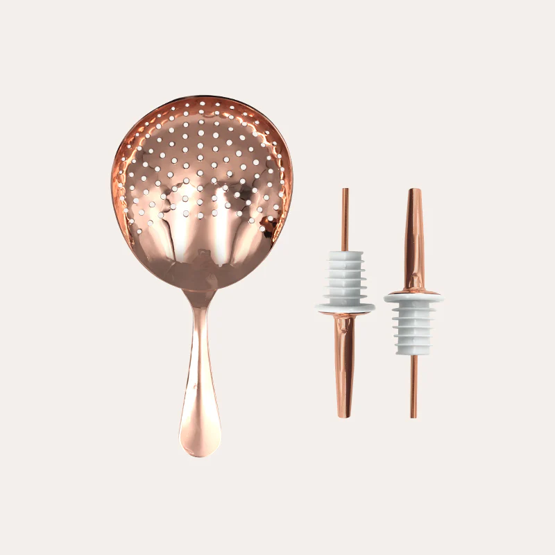 KIT PARA PREPARAR CÓCTELES 11 PIEZAS ACERO INOX MK-Y20455 – PROFESIONAL - 2