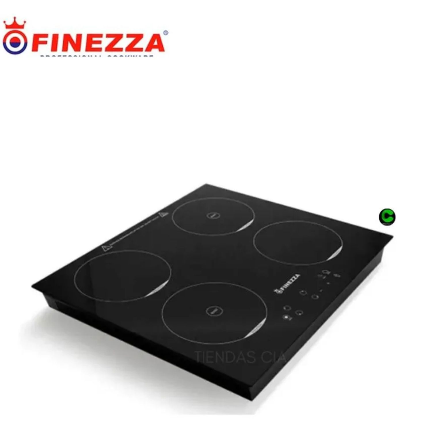COCINA DE INDUCCION FINEZZA CUATRO HORNILLAS PARA COCINA NEGRO - 3