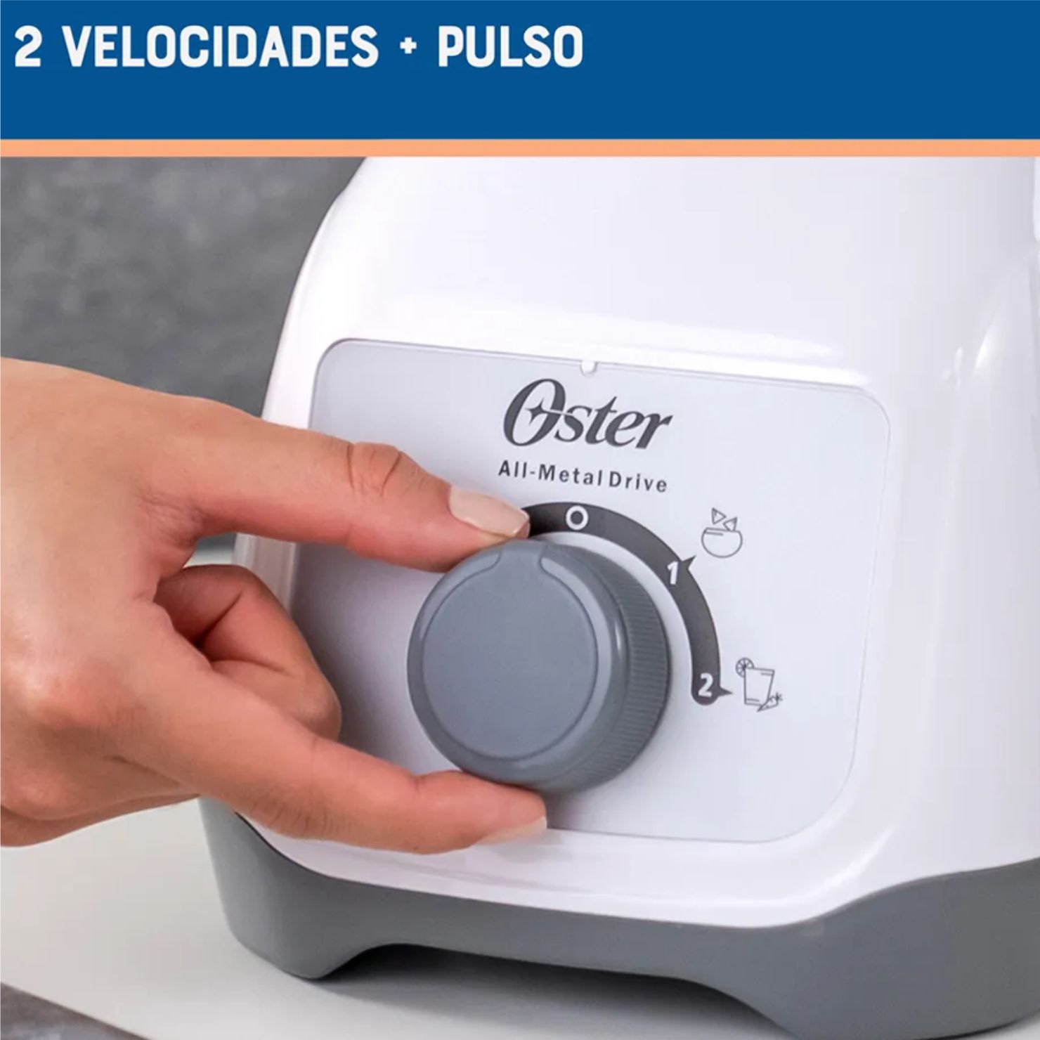 Licuadora Oster BLSTKAGWRD Vaso de Vidrio Diseño Clasico - 3