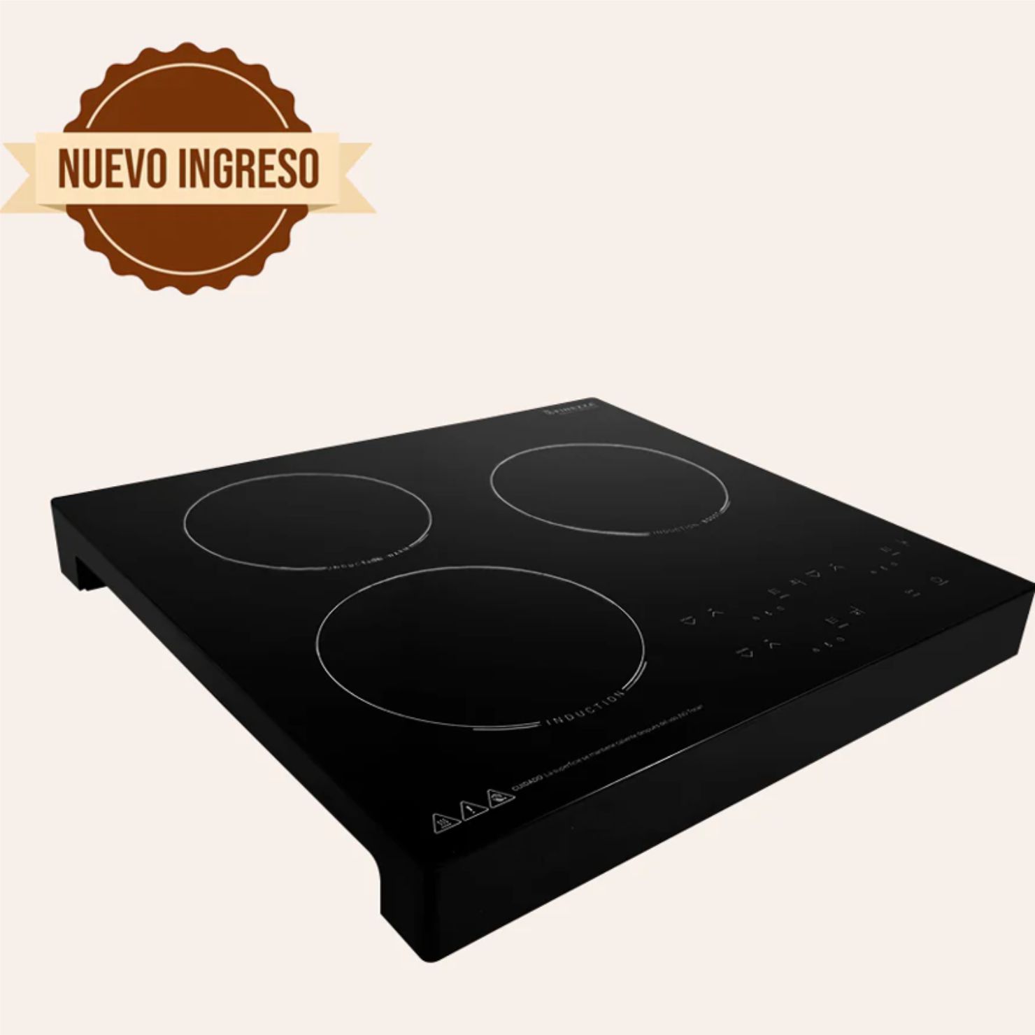 COCINA DE INDUCCION FZ320IN3 TRES HORNILLAS COMPACTA - 1