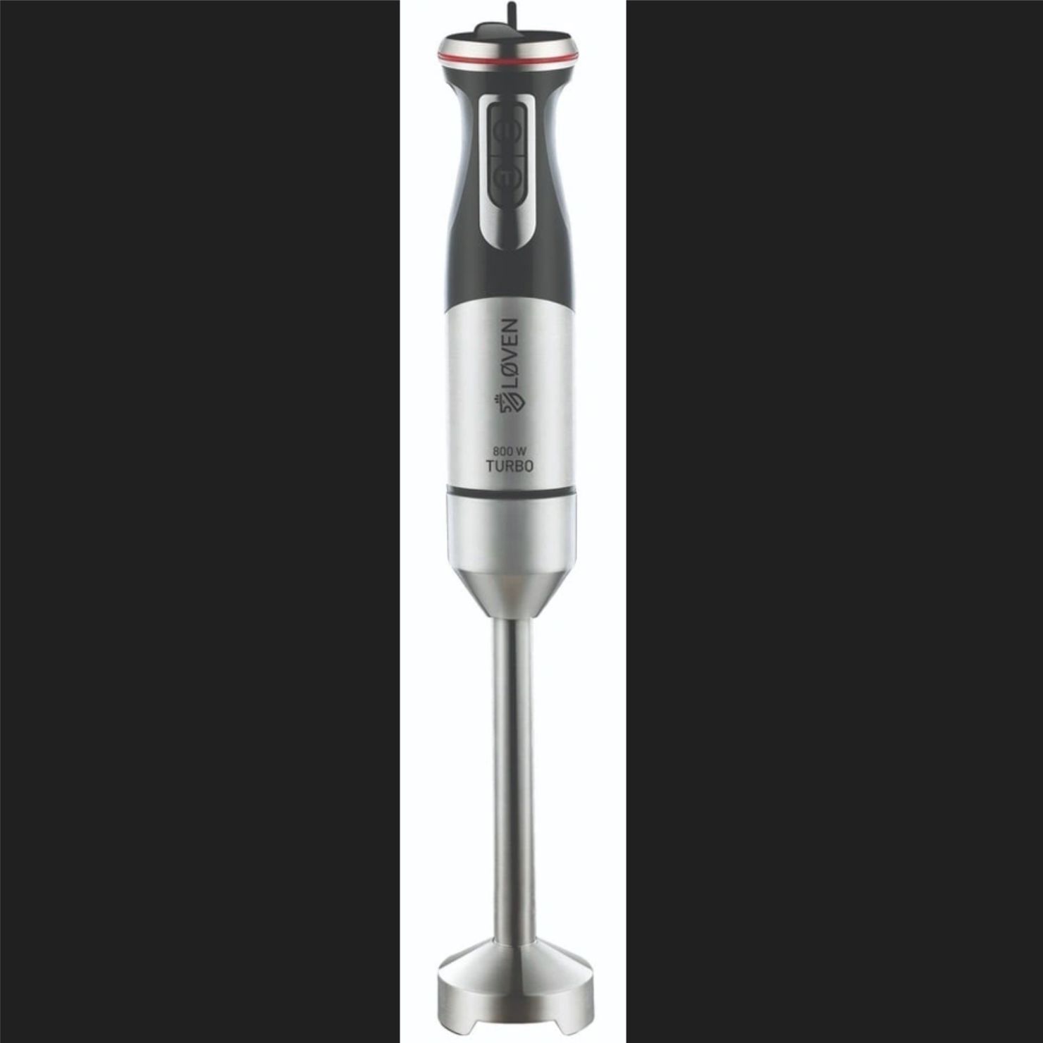 BATIDORA DE INMERSION LOVEN MP800CLA 800W ACERO 1L - 4