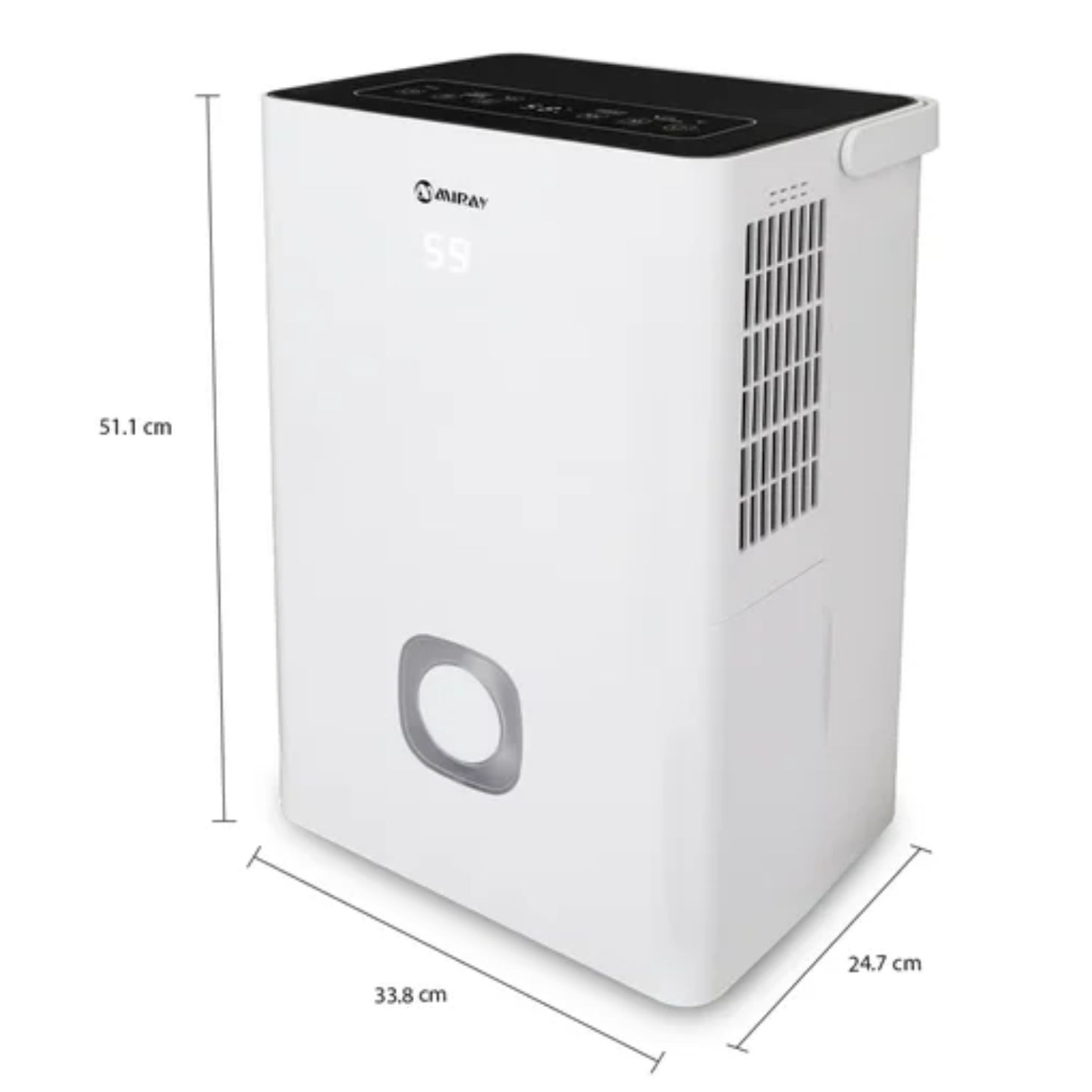DESHUMEDECEDOR MIRAY DM-225W 4 LITROS CON TEMPORIZADOR 24 HORAS - 4