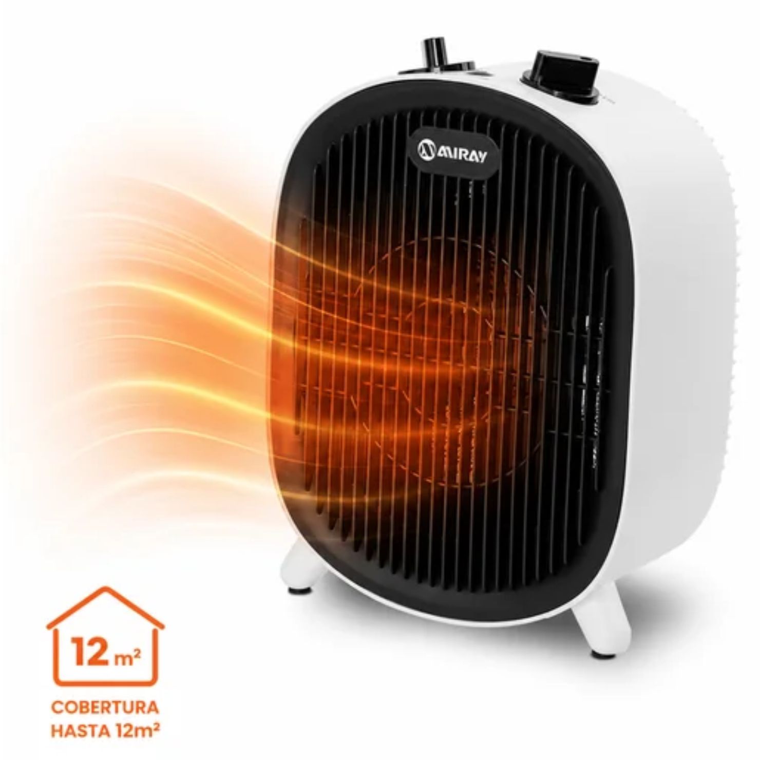 CALEFACTOR ELÉCTRICO MIRAY ETM-38 PARA ESPACIOS DE HASTA 12 M² - 5