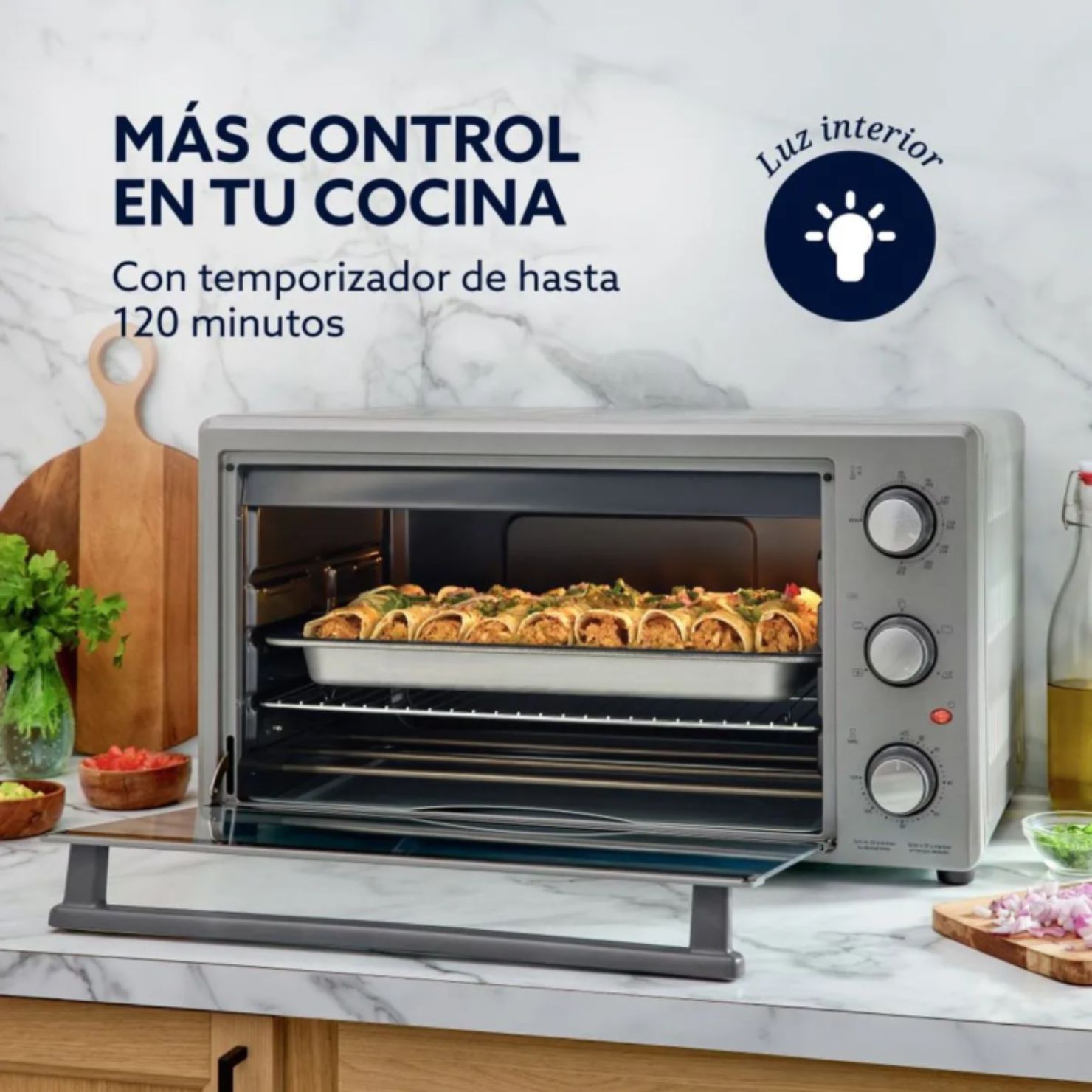 HORNO ELÉCTRICO OSTER TSSTTV60MNS 053 INTERIOR DIAMONDFORCE 60 LITROS - 2