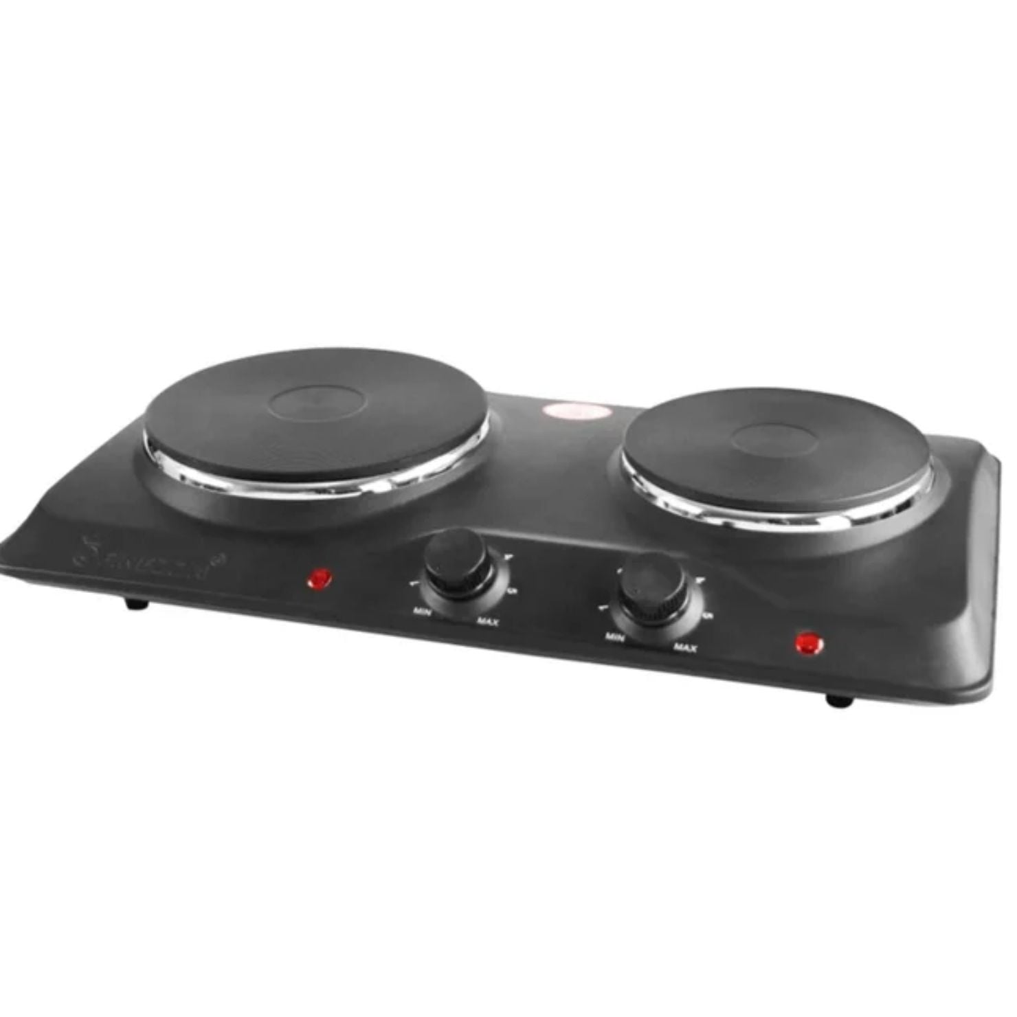 COCINA FINEZZA 2 HORNILLAS ELÉCTRICAS FZ-204D4N POTENCIA 2250W - 2
