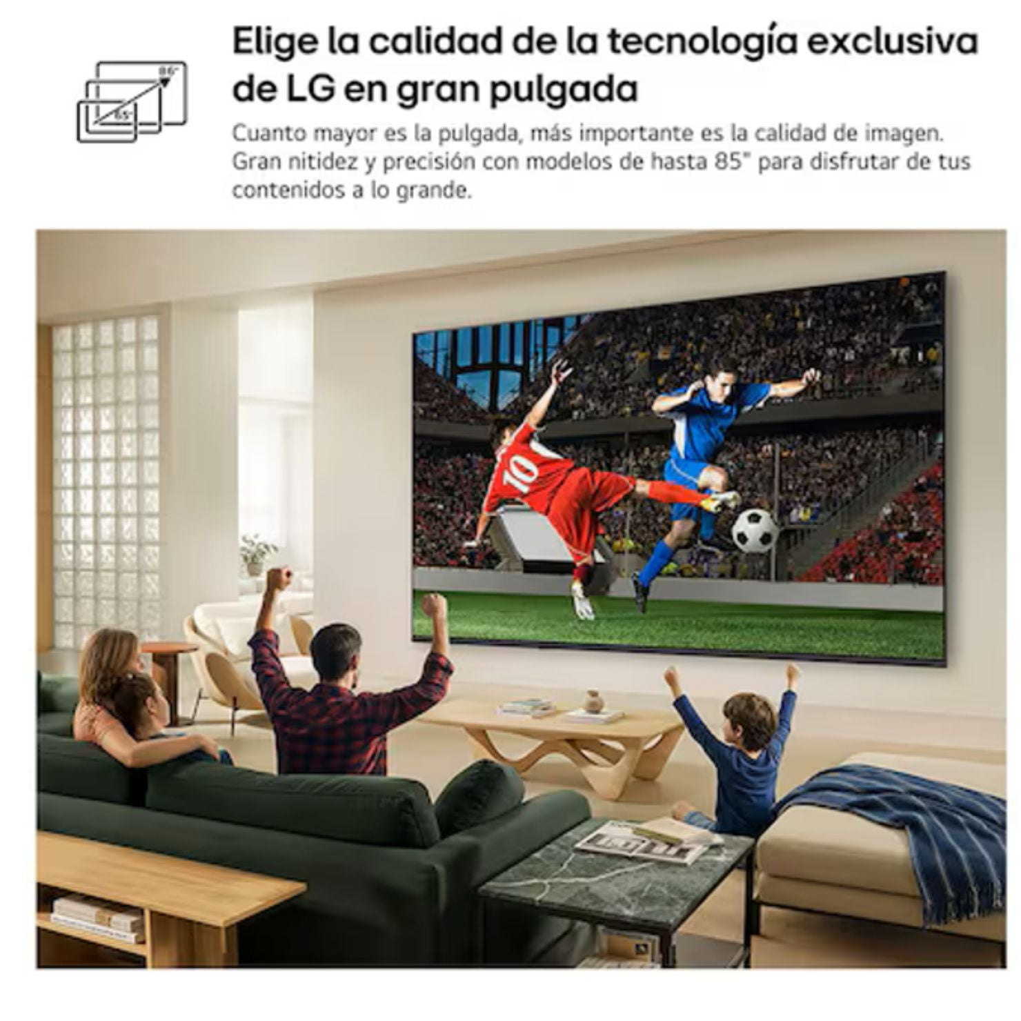 SMART TV LG QNED AI MINI LED QNED70 43 PULGADAS 4K 2026 - 6