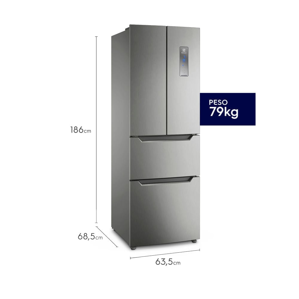 Refrigerador Multi Door Electrolux Frost Free 298 L  ERFWV2HUS - 3