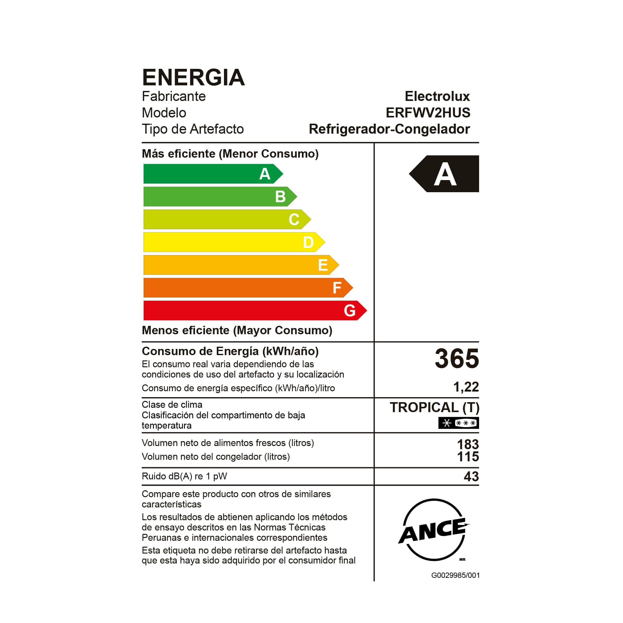 Refrigerador Multi Door Electrolux Frost Free 298 L  ERFWV2HUS - 8