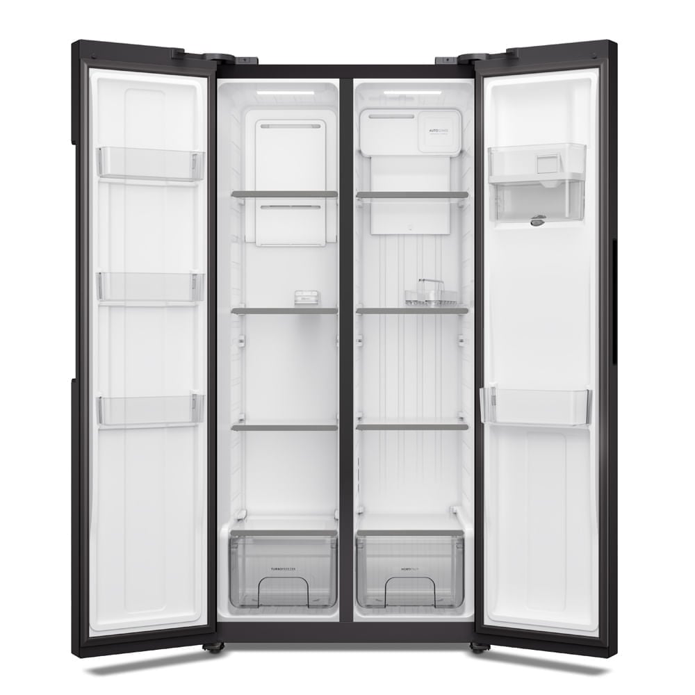 Refrigeradora Side By Side Electrolux Frost Free Inverter 419L Efficient Con Autosense ERS45F2P5EB - 5