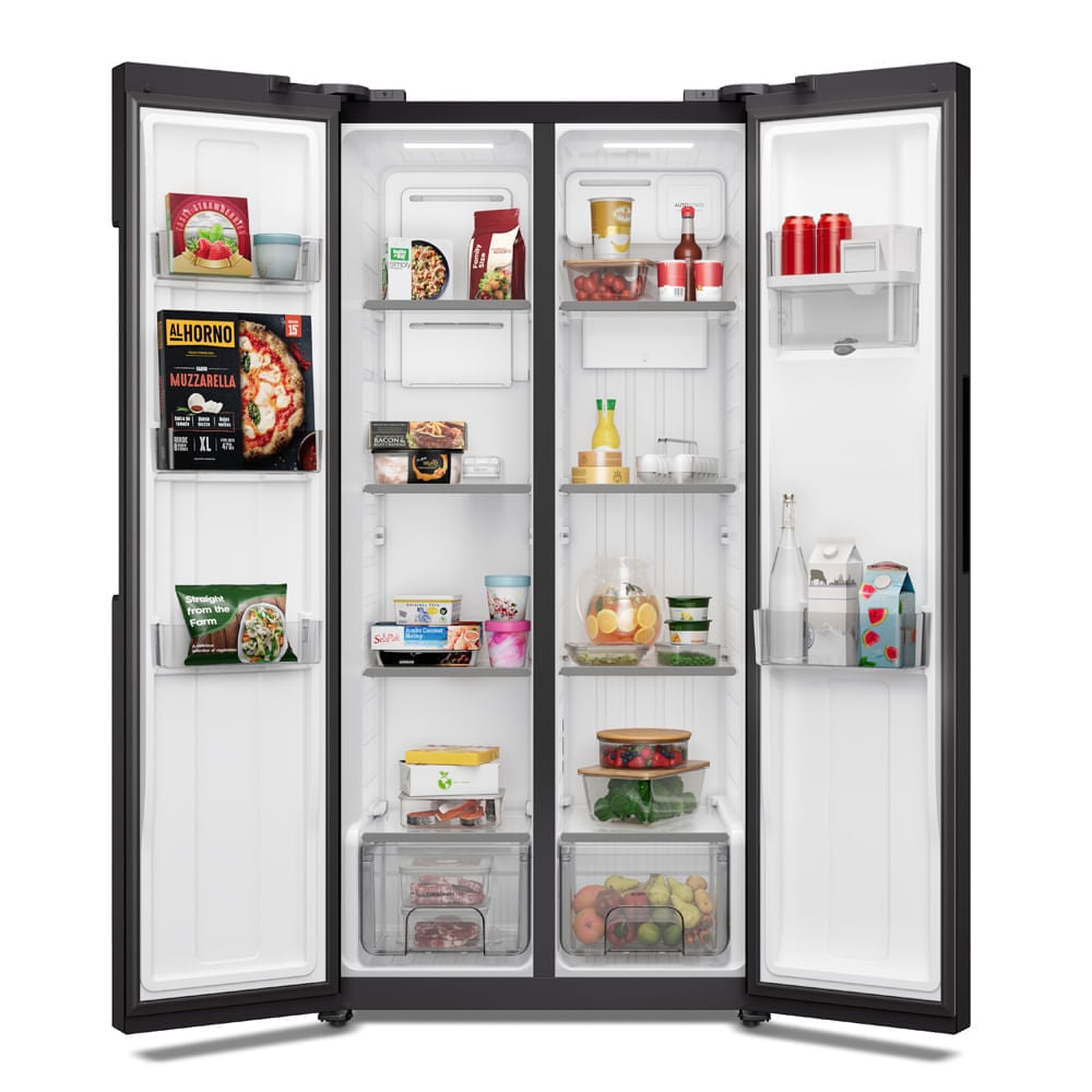 Refrigeradora Side By Side Electrolux Frost Free Inverter 419L Efficient Con Autosense ERS45F2P5EB - 6