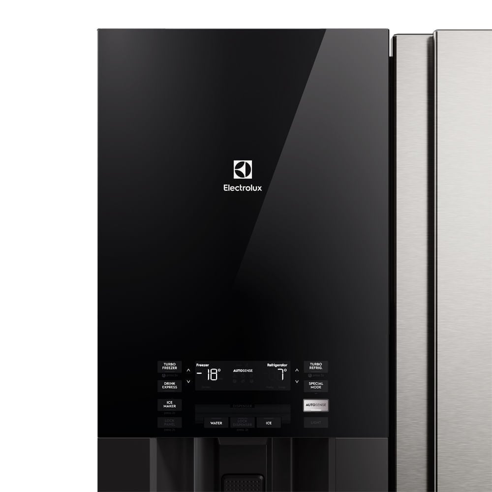 Refrigeradora Side By Side Electrolux 481L Autosense Con Dispensador Gris ERS48F2P4DS - 6