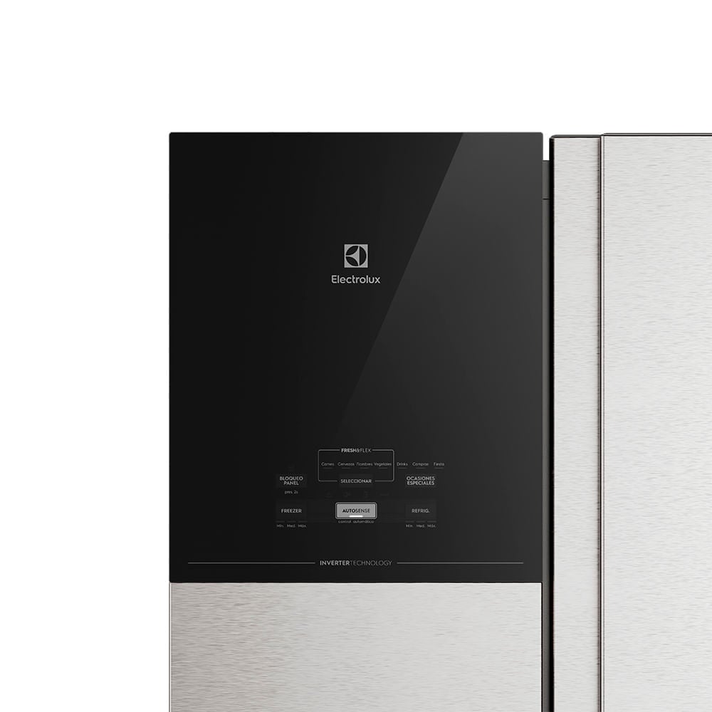 Refrigeradora Side By Side Electrolux Frost Free Inverter 611 L Con Autosense GrisERS65F2P5BI - 3