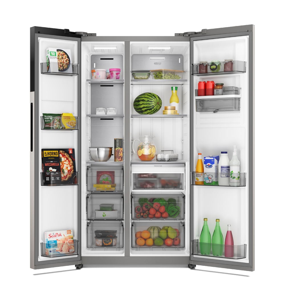 Refrigeradora Side By Side Electrolux Frost Free Inverter 611 L Con Autosense GrisERS65F2P5BI - 5