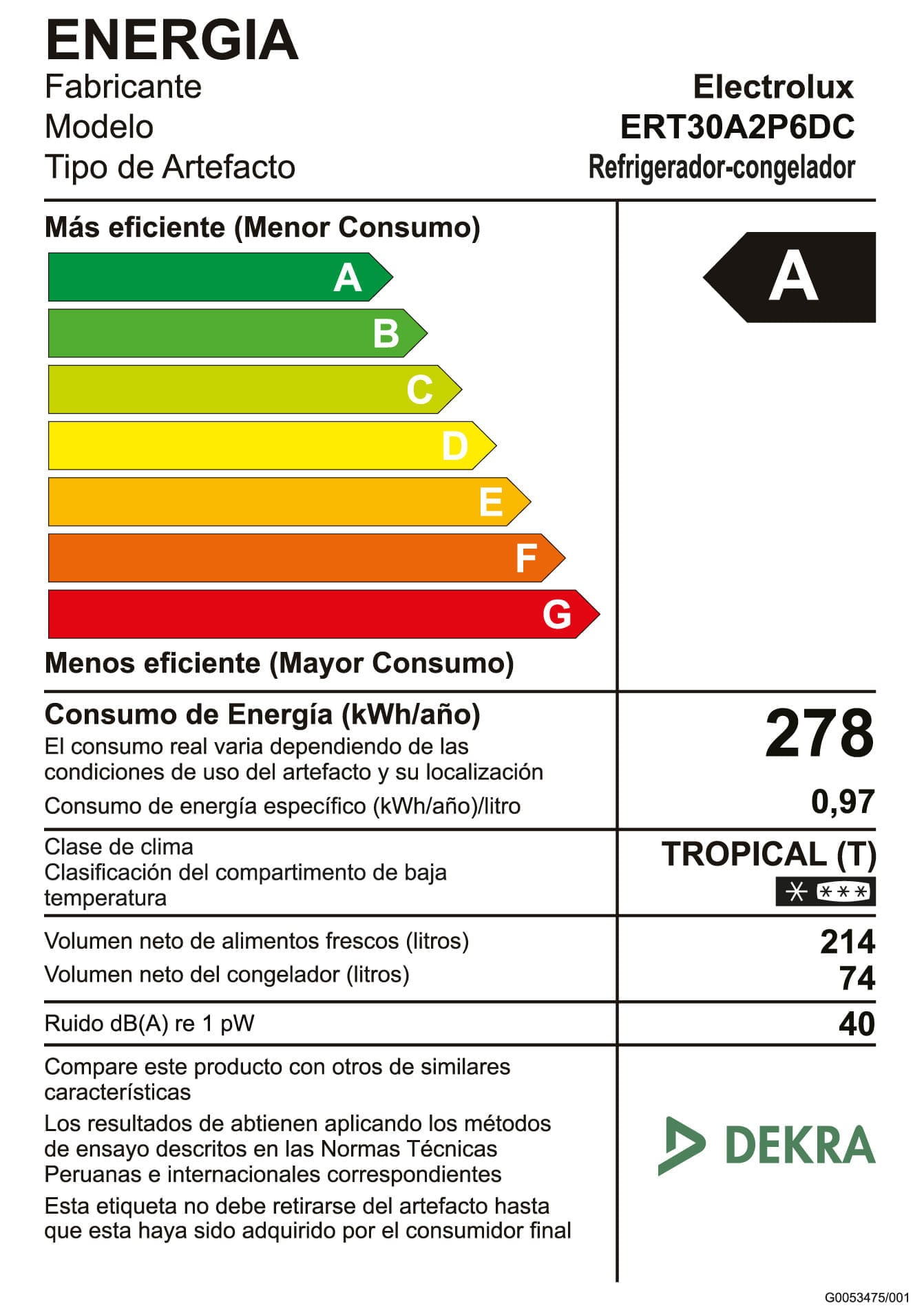 Refrigeradora Top Freezer Electrolux Con Dispensador 288L No Frost Negro ERT30A2P6DC - 10
