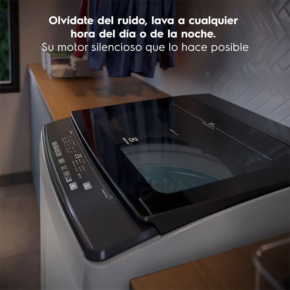 LAVADORA ELECTROLUX CARGA SUPERIOR 20KG EFFICIENT SILENT INVERTER GRIS (EWIJ20F2XSYG) - 4