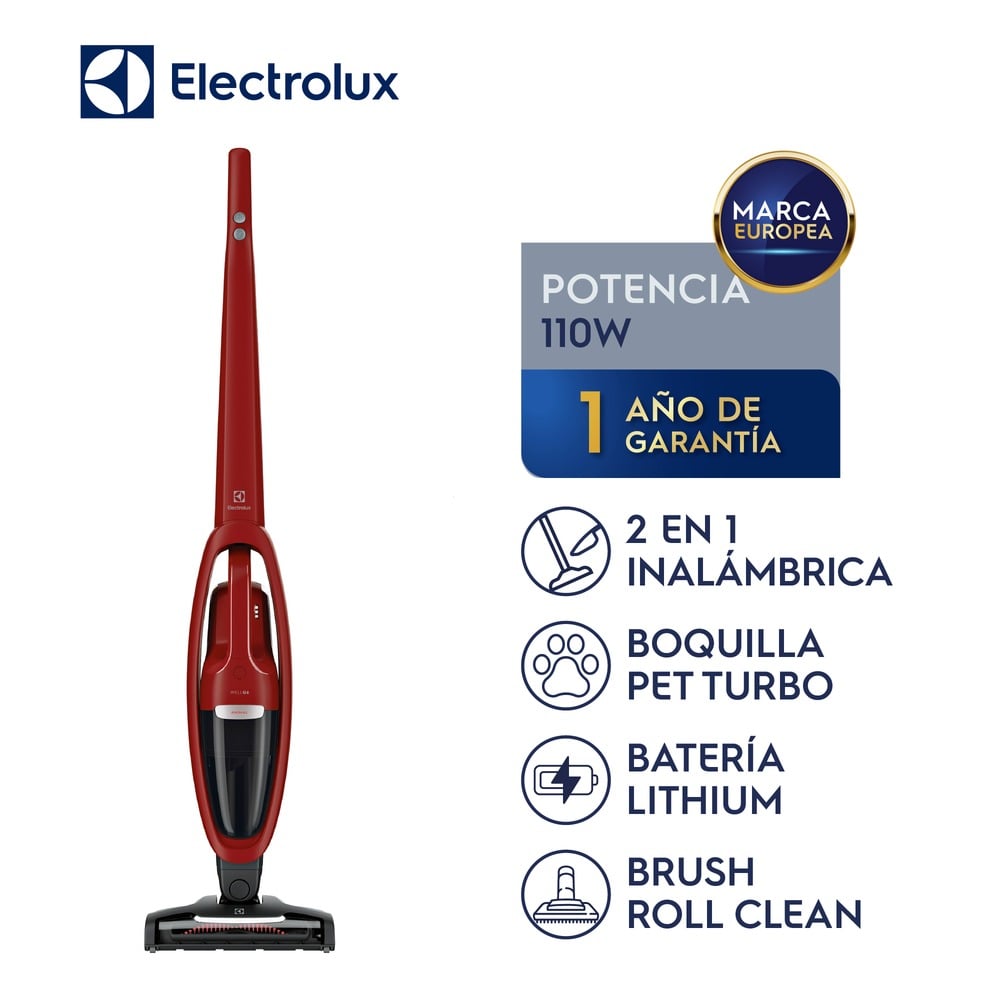 Aspiradora Inalámbrica Electrolux ERG36 120W 2 En 1 Con Filtro Hepa Para Mascotas - 1
