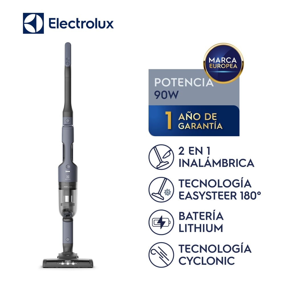 Aspiradora Inalámbrica Electrolux Efficient 2 En 1 ERG019 - 1