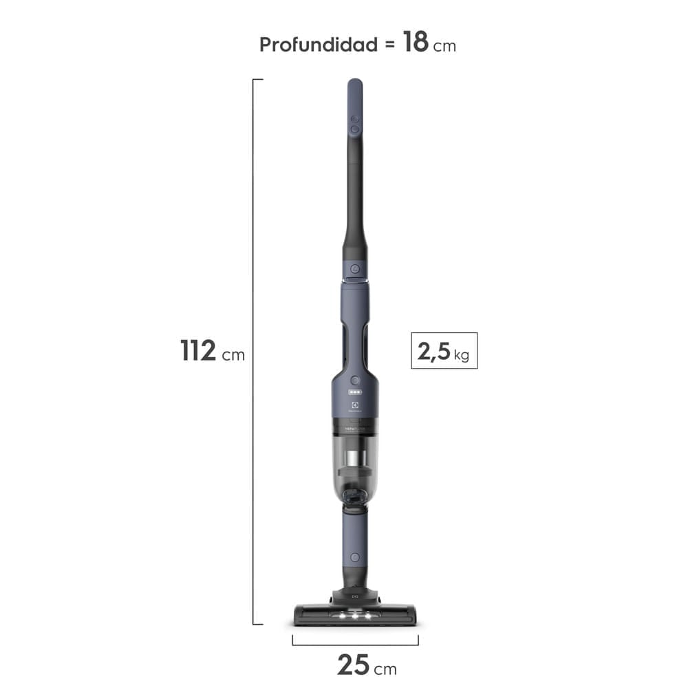 Aspiradora Inalámbrica Electrolux Efficient 2 En 1 ERG019 - 10
