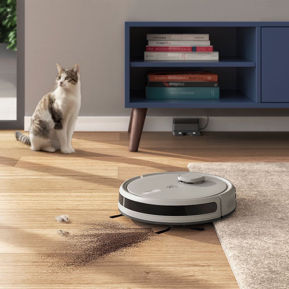 Aspiradora Robot Electrolux 3 en 1 Wi-Fi Experience Mapeo Inteligente Blanca ERB62 - 7