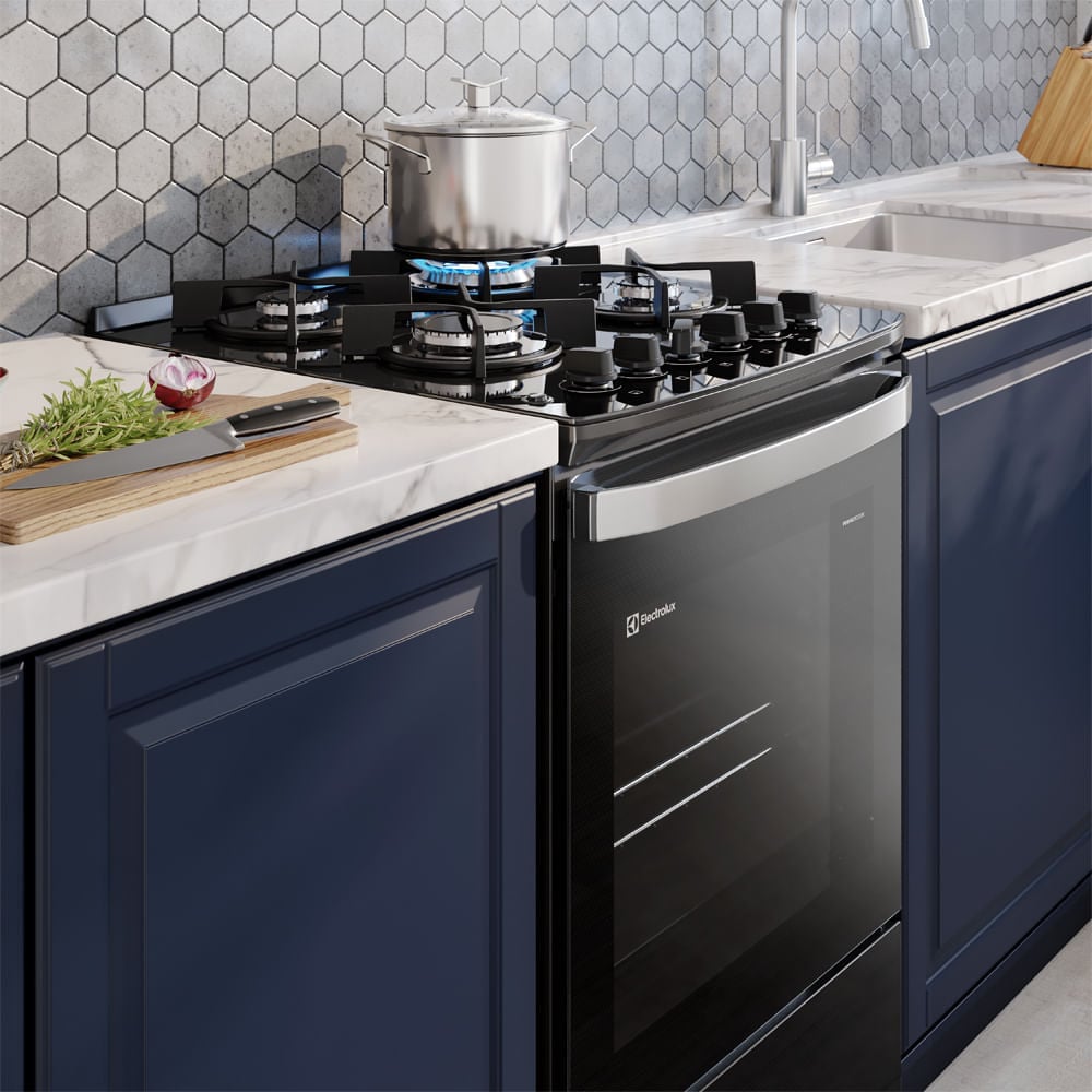 COCINA ELECTROLUX 4 HORNILLAS 56 CM F4EPB - 9