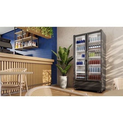 Vitrina refrigeradora Electrolux 590L Frost Free Inverter Negro ERG59A5P6AB - 7