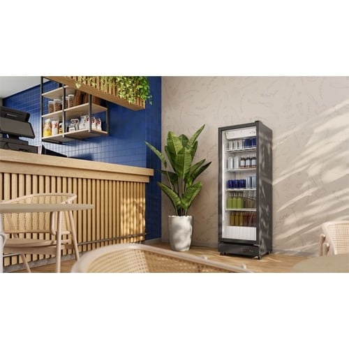 Vitrina refrigeradora Electrolux 240L Frost Free Inverter Negro ERG24A5P6AB - 8
