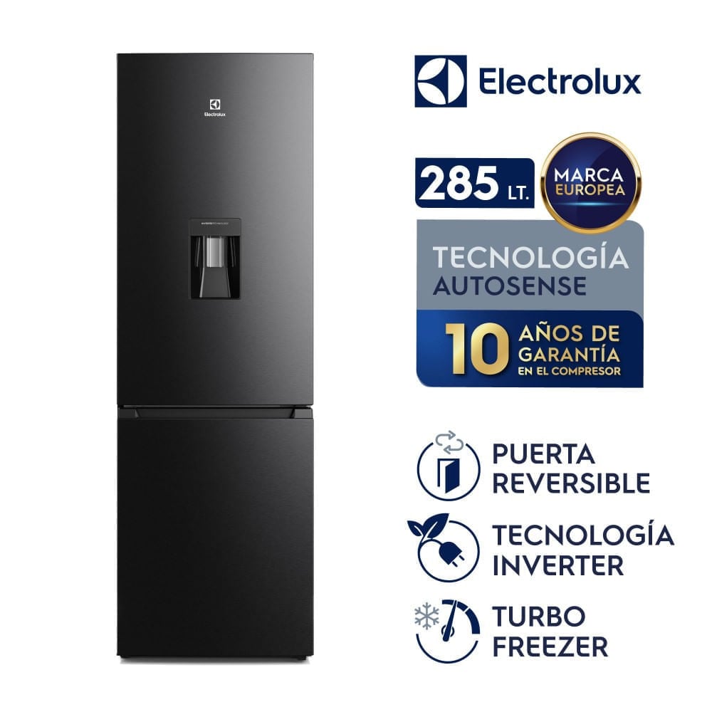 Refrigeradora Bottom Freezer Electrolux No Frost Inverter 285L ERBA29V2HVB - 1
