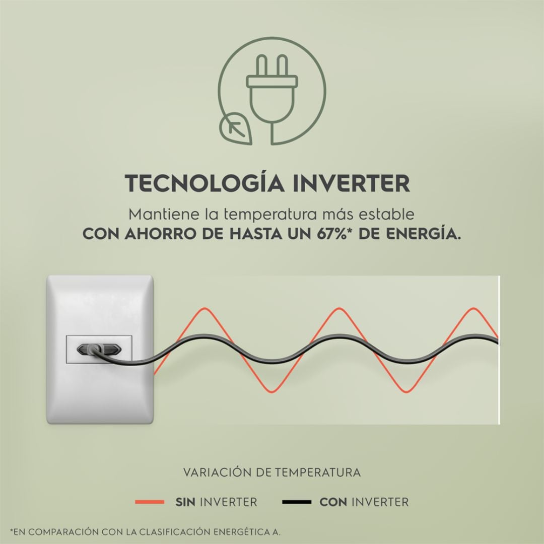 Refrigeradora Bottom Freezer Electrolux No Frost Inverter 285L ERBA29V2HVB - 7